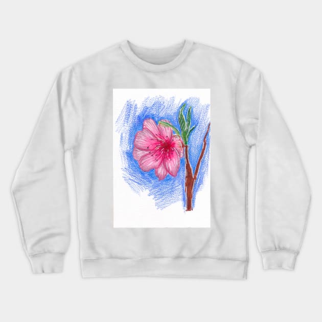 Almond blossom Crewneck Sweatshirt by PolSmart